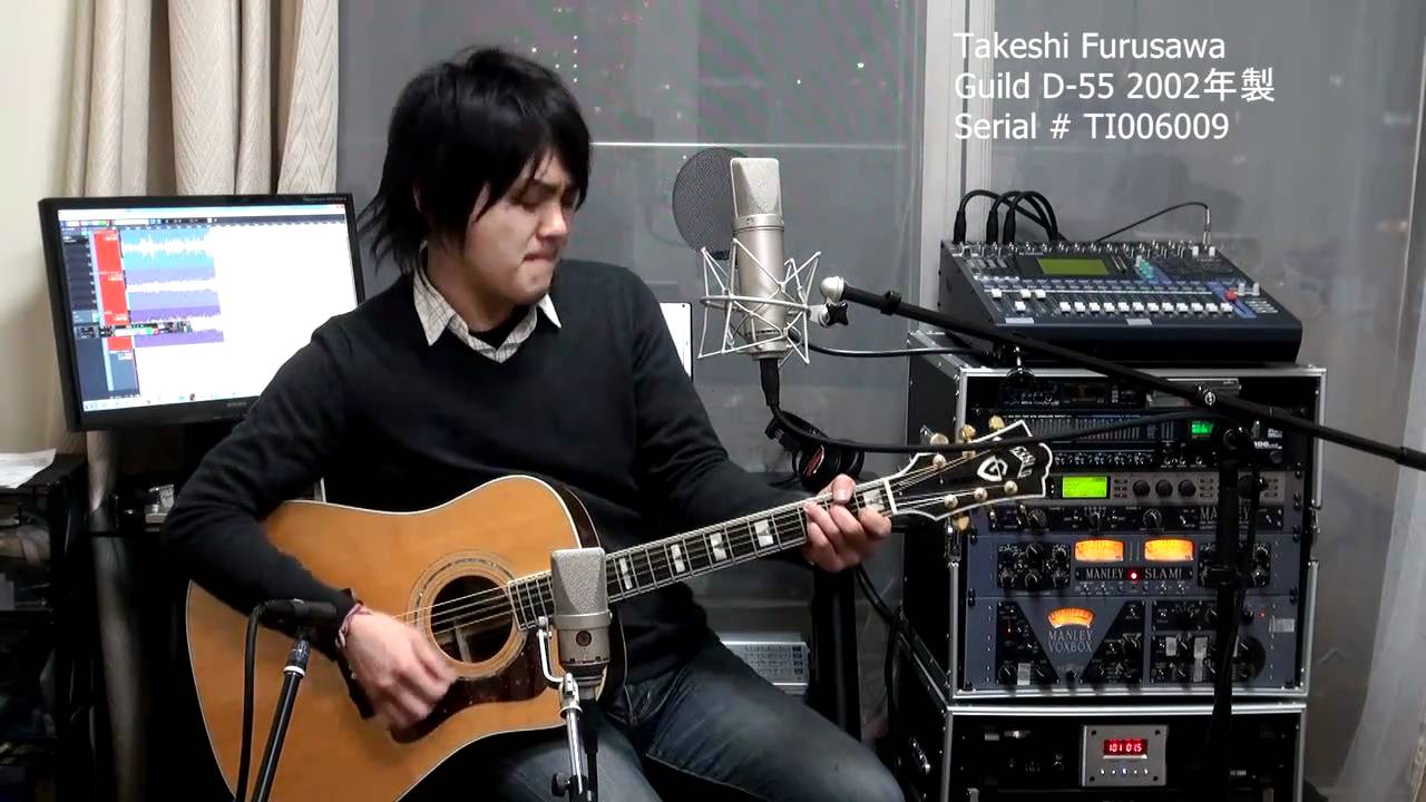 The Beatles Hey Jude Guild D-55 ギルド D55 古澤剛