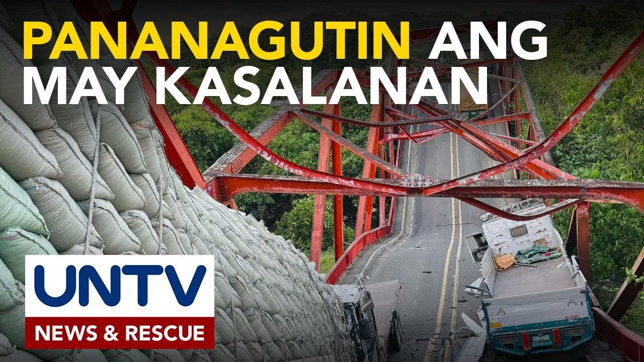 Cagayan provincial gov't maghahain ng reklamo vs. mga responsable sa bumagsak na tulay sa Alcala
