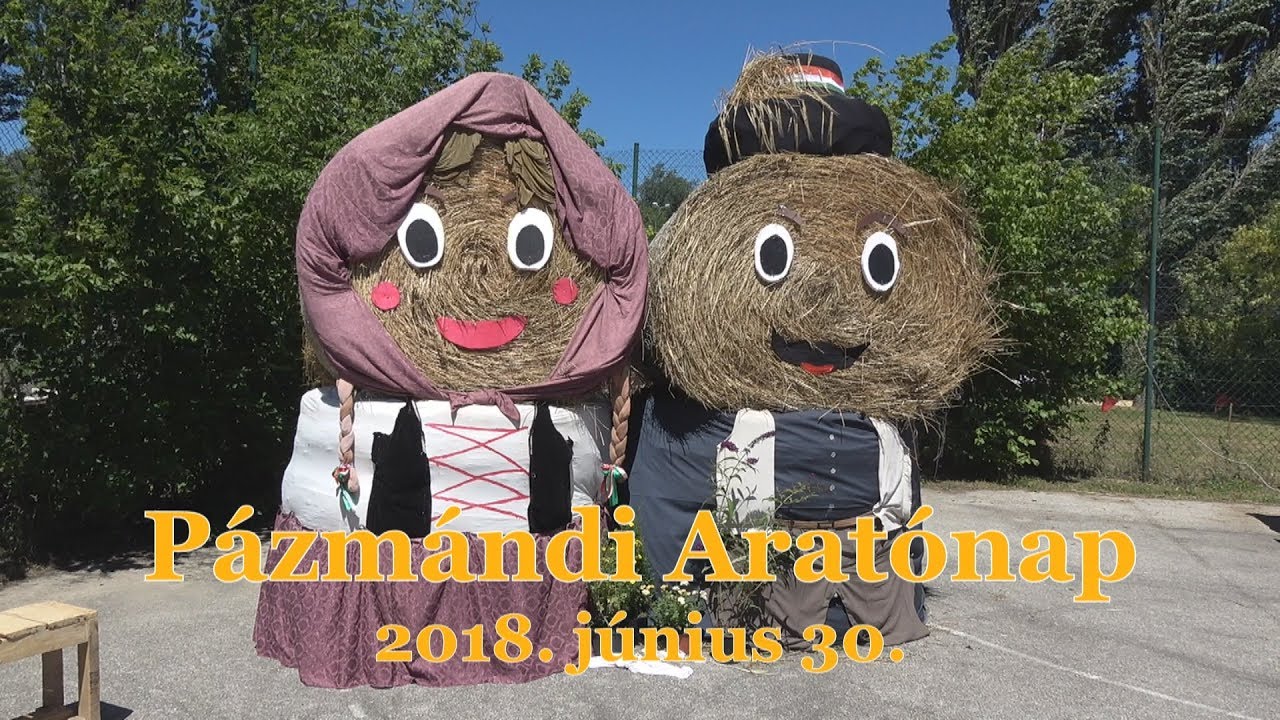 Pázmándi Aratónap - Traktoros felvonulás - Aratókoszorú