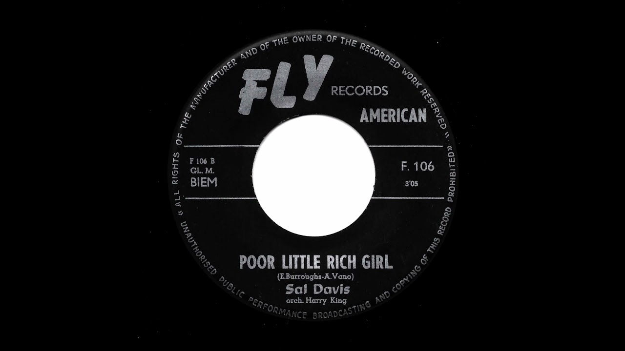 Sal Davis - Poor Little Rich Girl (Fly BEL)