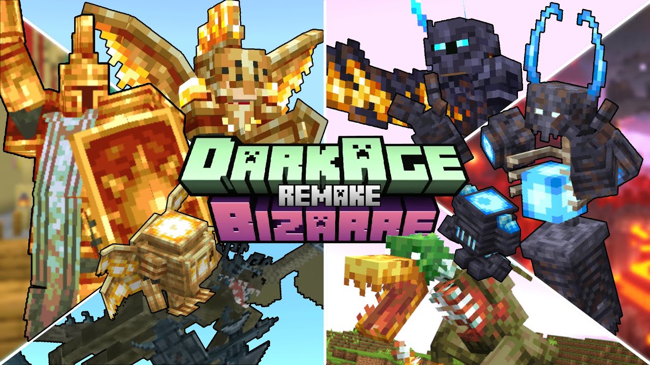 DarkAge Bizarre Remake - Minecraft PE 1.21 (Bedrock)