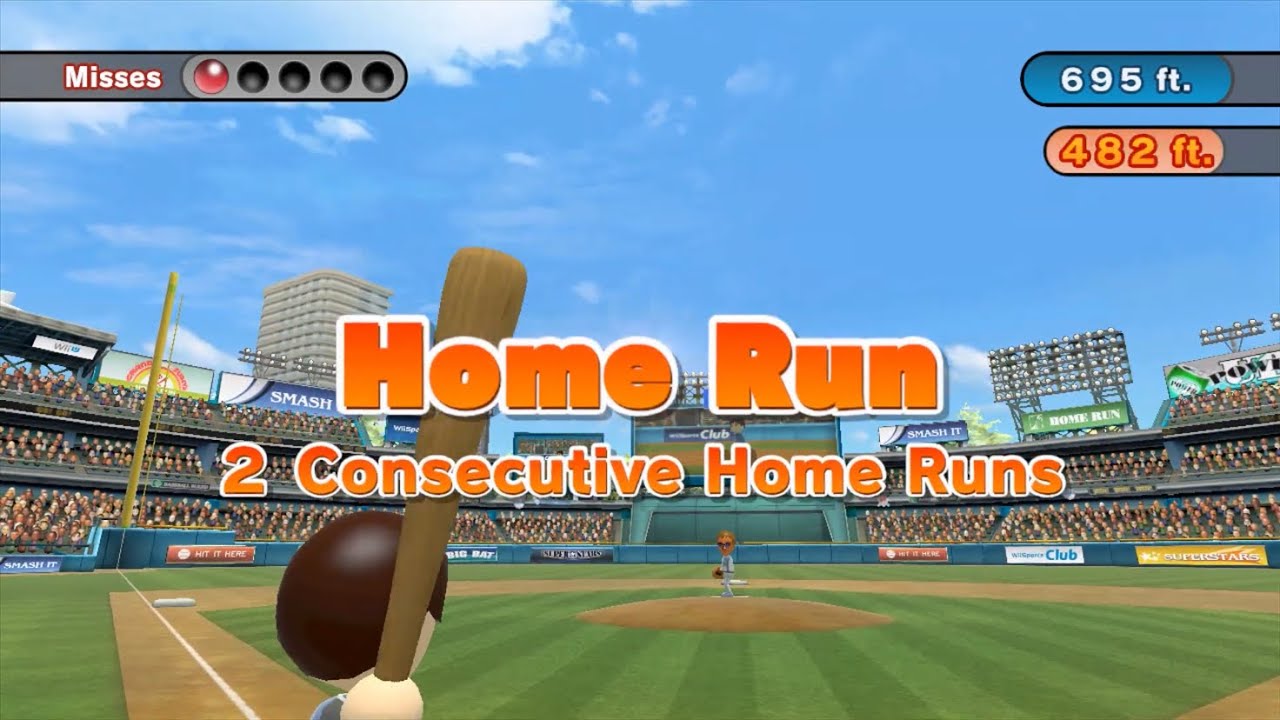Wii Sports Club: Homer Hero | Mii Home Run Derby
