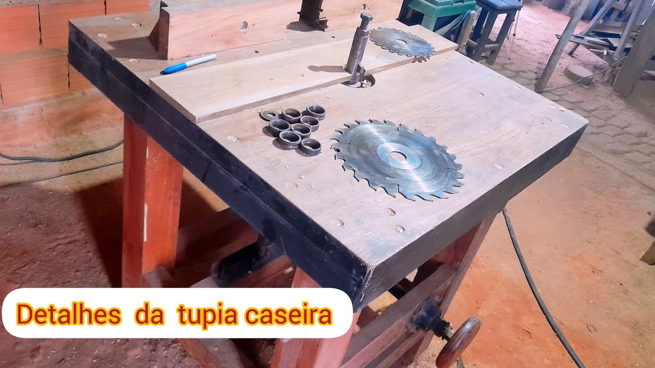 como fazer uma tupia caseira (parte 3)mostrando os detalhes