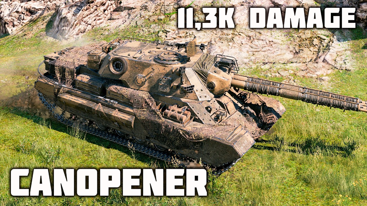 Canopener WoT – 7Kills, 11,3K Damage