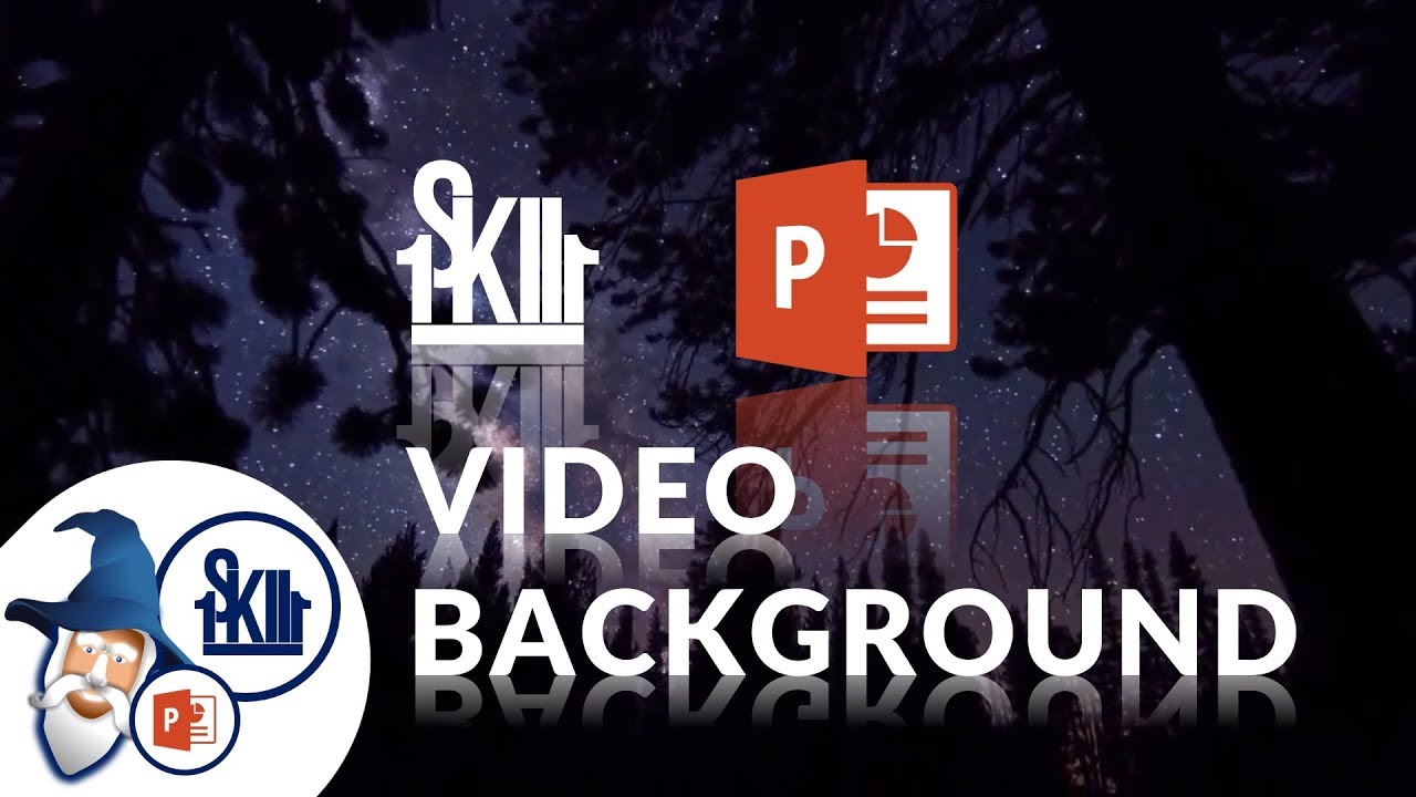 Как добавить видеофон в PowerPoint (обновлено)