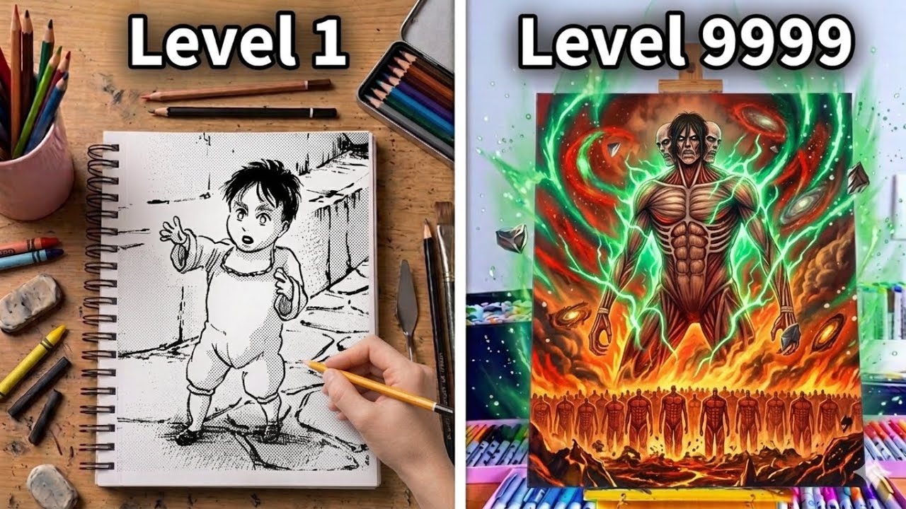 I painted All 30 Eren Forms