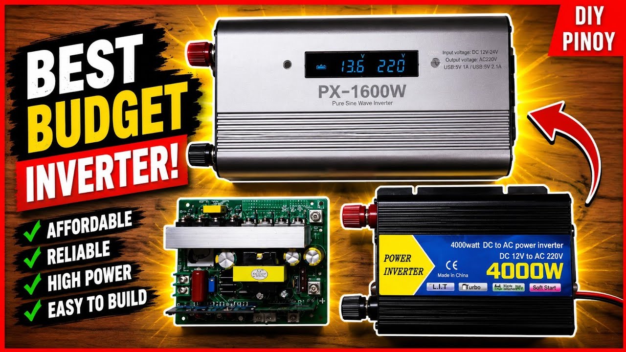 BUDGET PURE SINEWAVE INVERTER - PEYTO 12 24v AUTOvolt