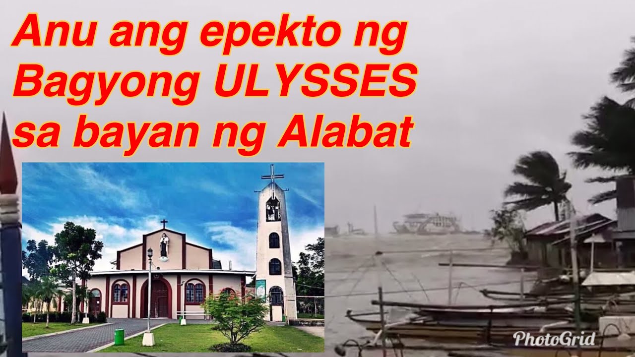 Anu ang kalagayan ng Bayan ng Alabat Quezon sa Bagyong si ULYSSES