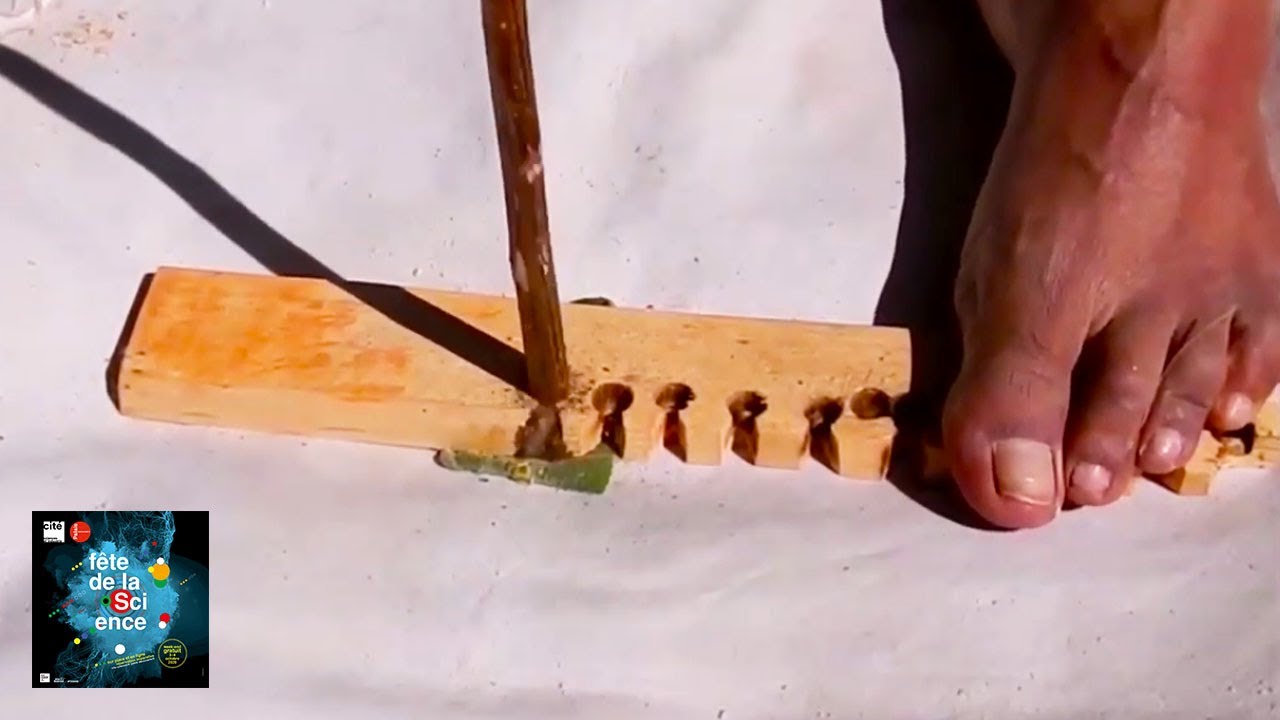Fabriquer des outils préhistoriques (partie 2)