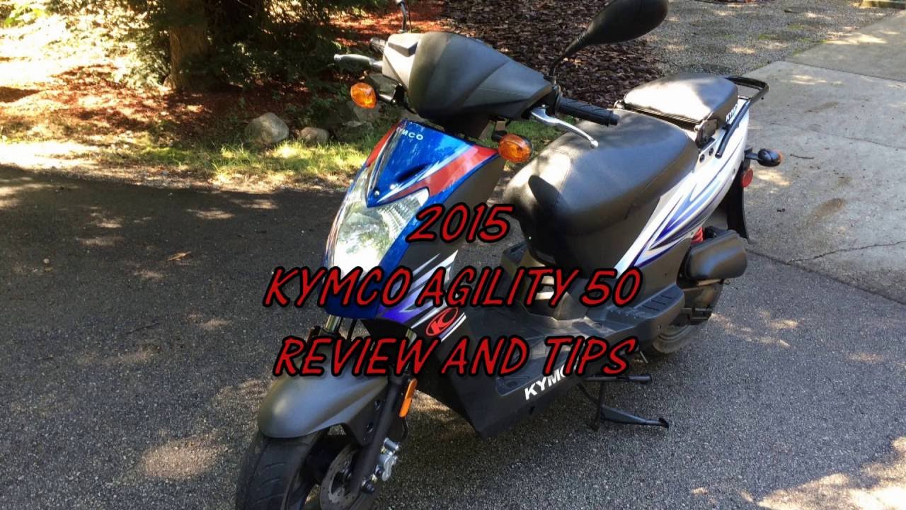 Kymco 2015 Agility 50 review and tips