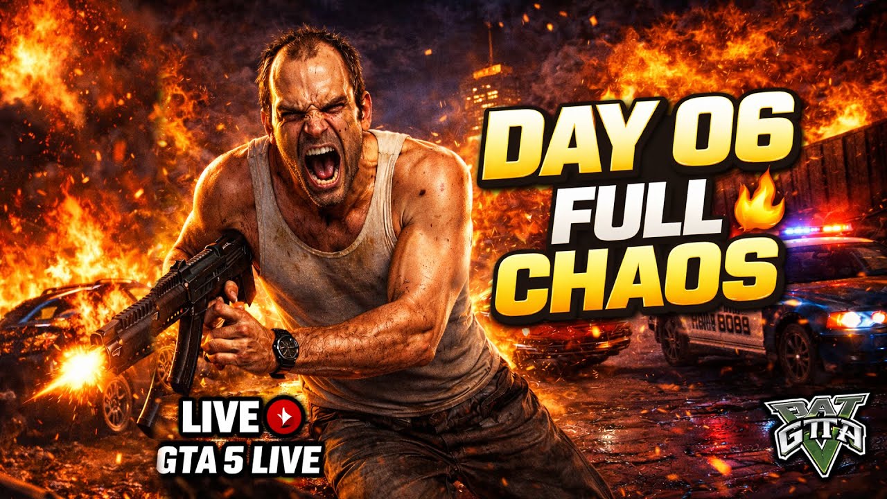 “DAY 06 🔥 GTA 5 LIVE | 60 Days Monetization Challenge – Trevor Full Action 😈” | #shorts