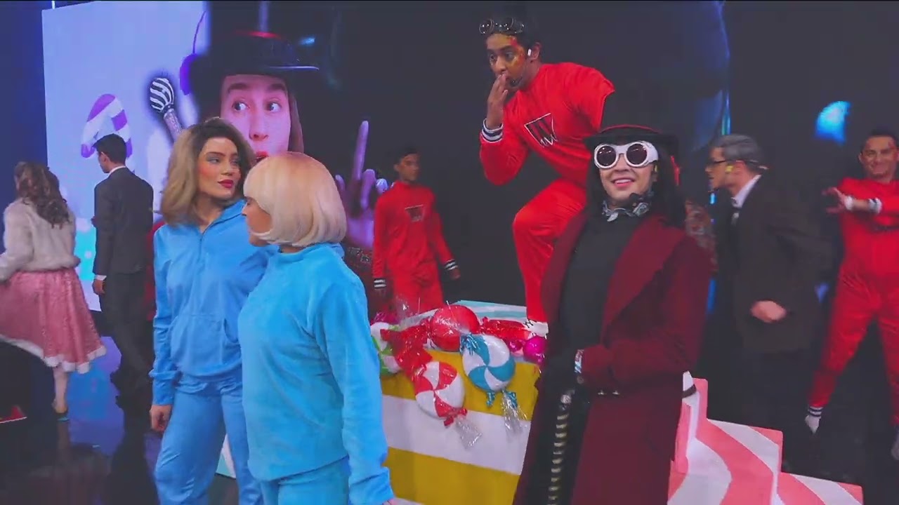 Grupo MD, MUSICAL WILLY WONKA para el programa La Matraca de REPRETEL