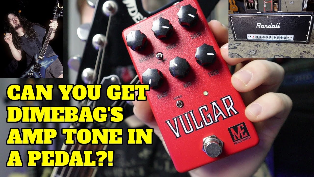 Dimebag's Amp in a PEDAL?! - Master Effects Vulgar (Review & Demo)