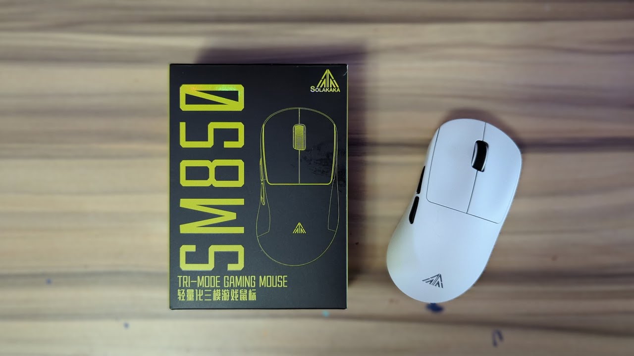 SOLAKAKA SM850 Gaming Mouse - Unboxing & Review