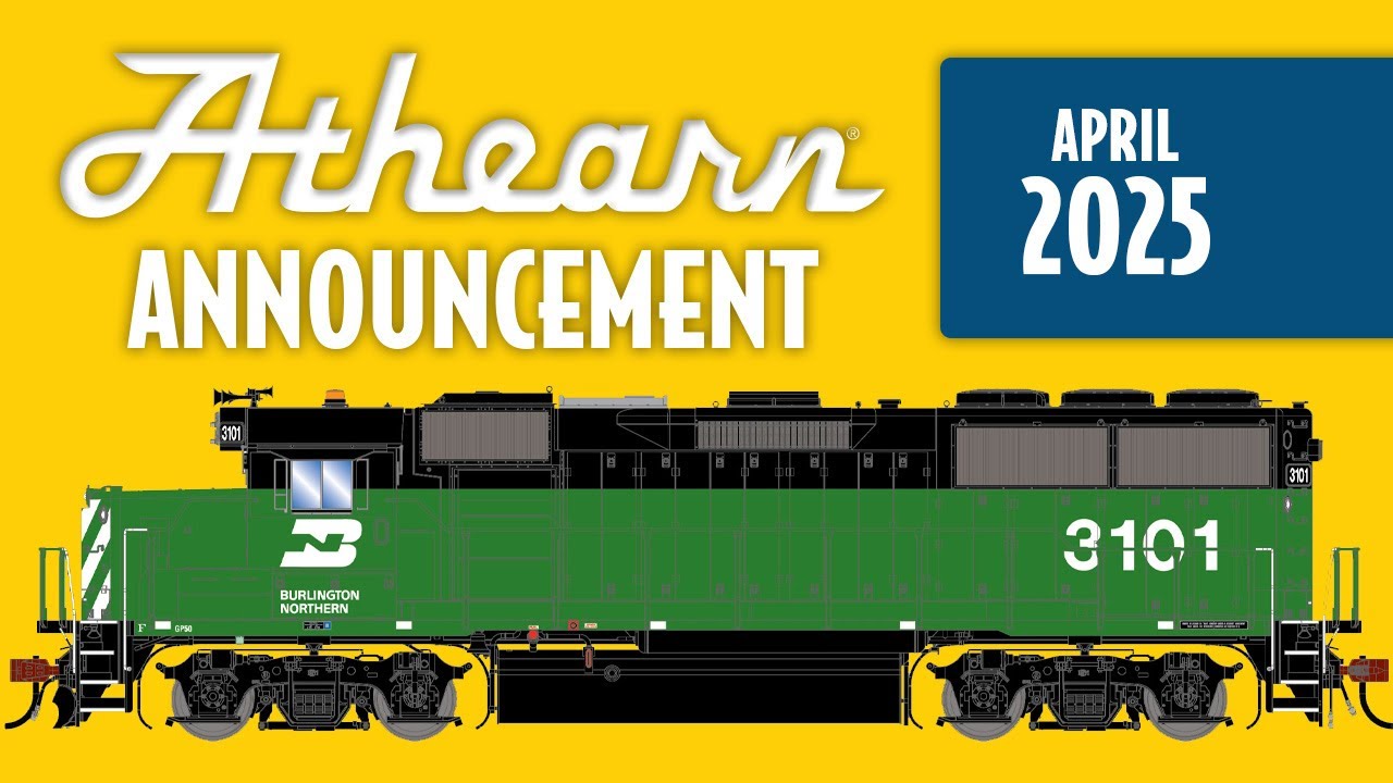 Athearn April 2025 Announcements: Athearn Genesis EMD GP50 Diesel Locomotive