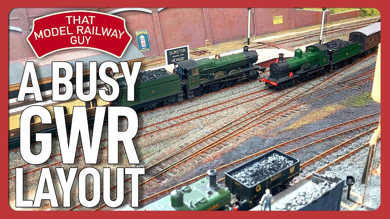 The GOLDEN AGE Of The GWR! - Durston 00 Gauge Model Railway
