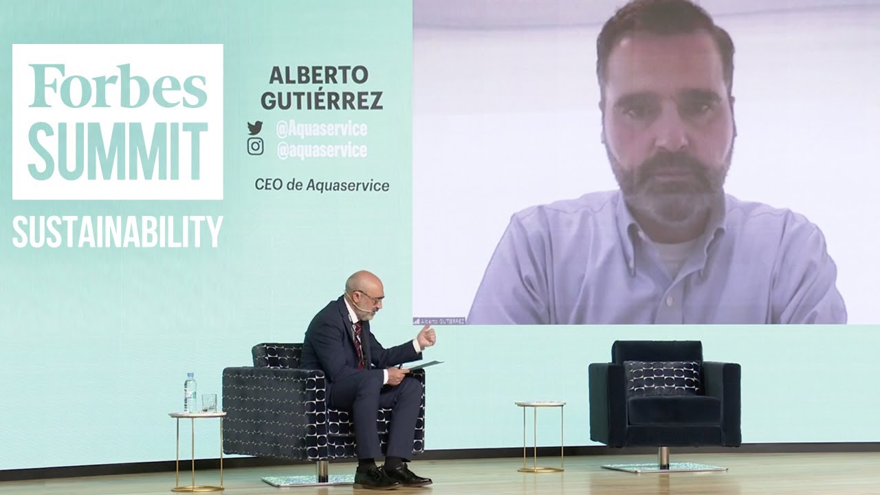 Aquaservice, escogida por Forbes Summit como ejemplo de economía circular nativa