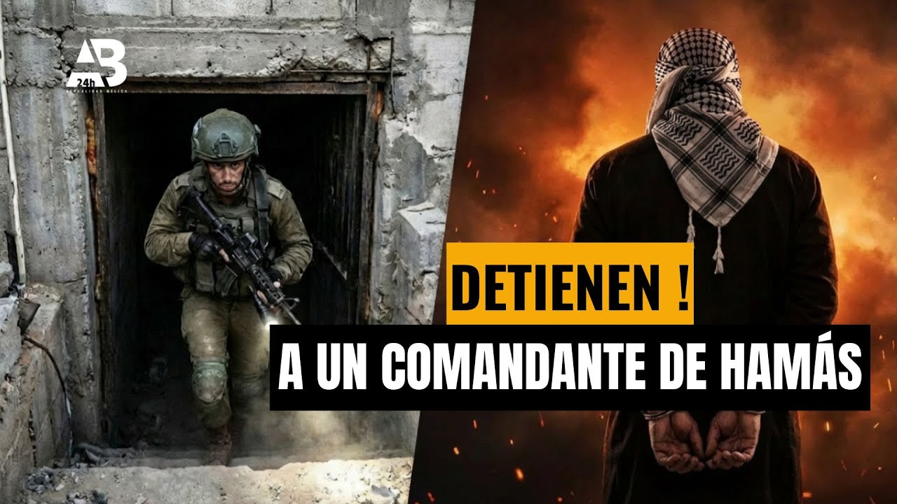 Israel captura a un comandante de Hamás acusado de estar escondiéndose a través de un túnel en Gaza