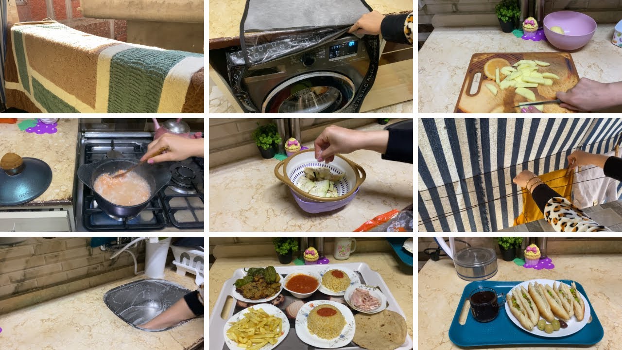 روتين يوم بسيط 🌞🌼 الشاطره تقضي يومها بالموجود 💪🏻🙂