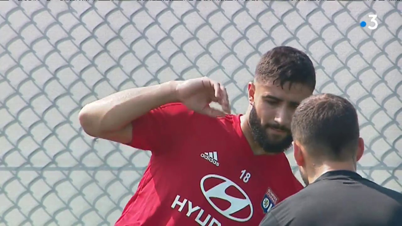Retour de Nabil Fékir à l'entrainement avec l'OL