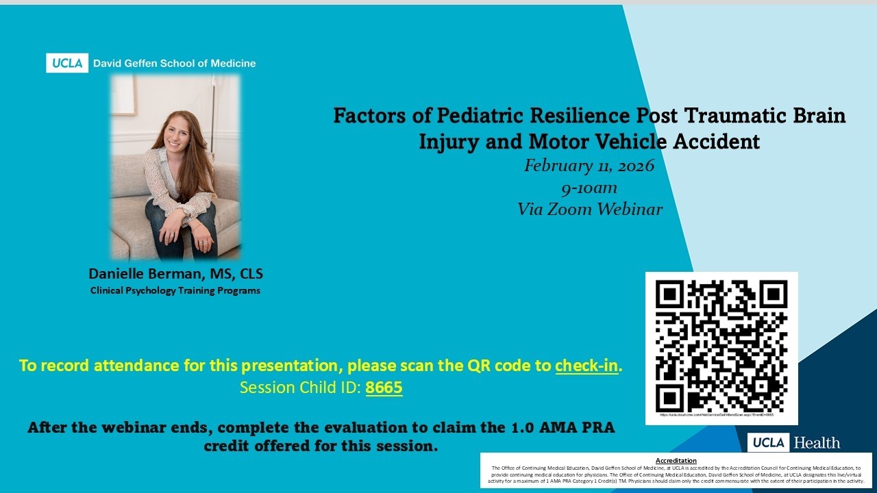 Child Grand Rounds, 2026-02-11, Dr. Danielle Berman
