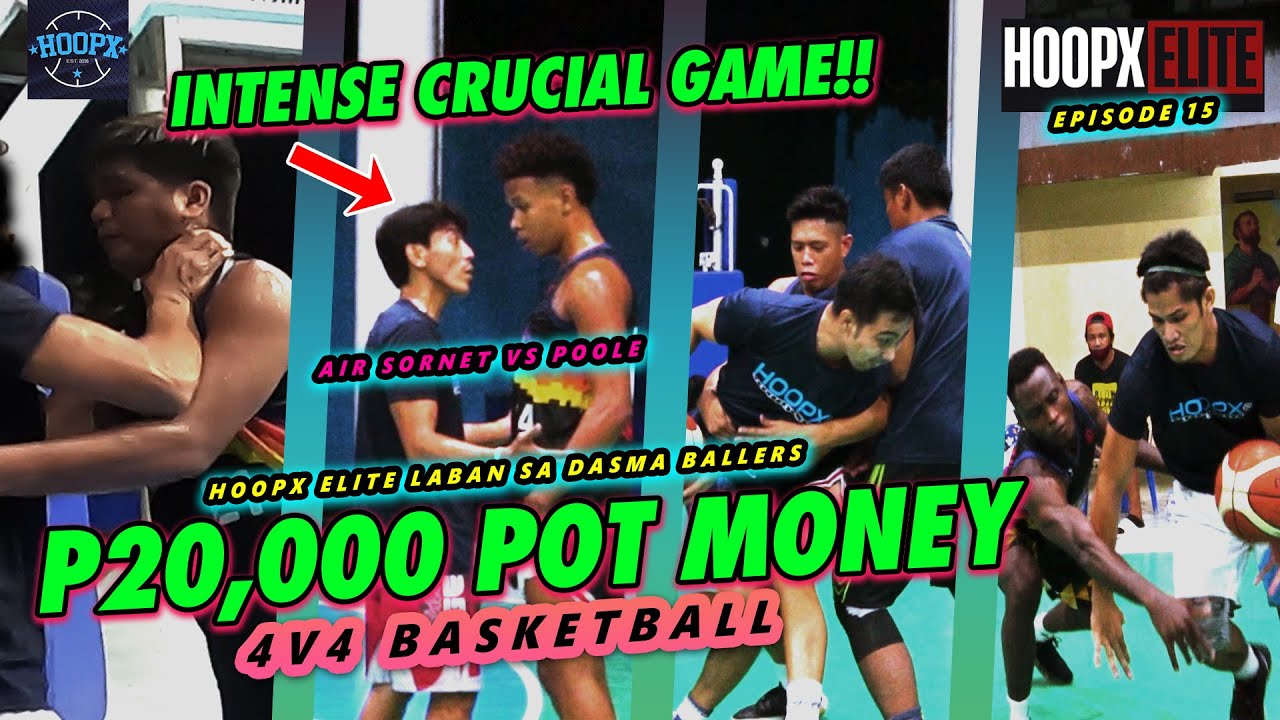MAINIT ANG BAKBAKAN SA FINALS Versus Dasma Ballers P20,000 POT MONEY | HoopX Elite Episode 15