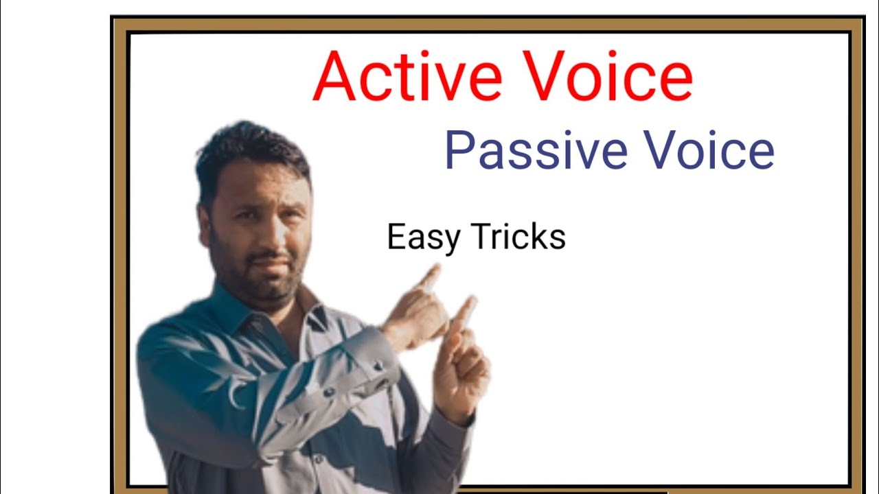 Active Voice and passive Voice in pashto language / English Grammar