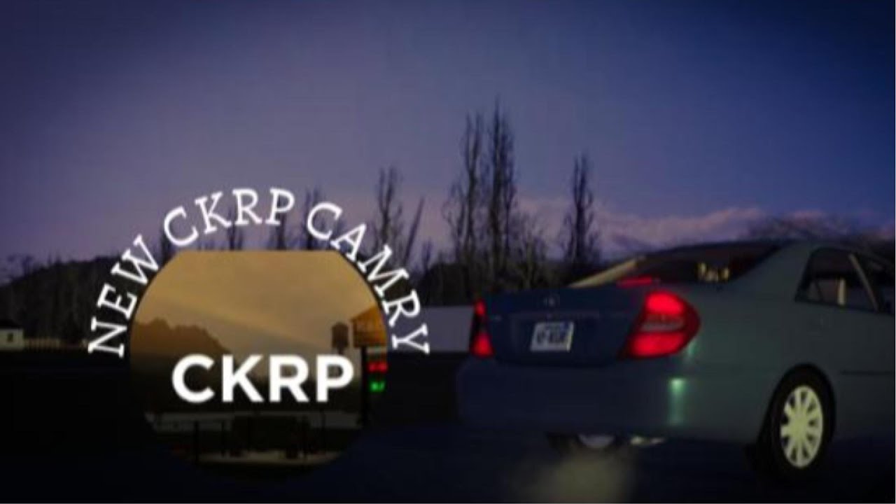 Pov driving in the new Toyota Camry CKRP UPDATE