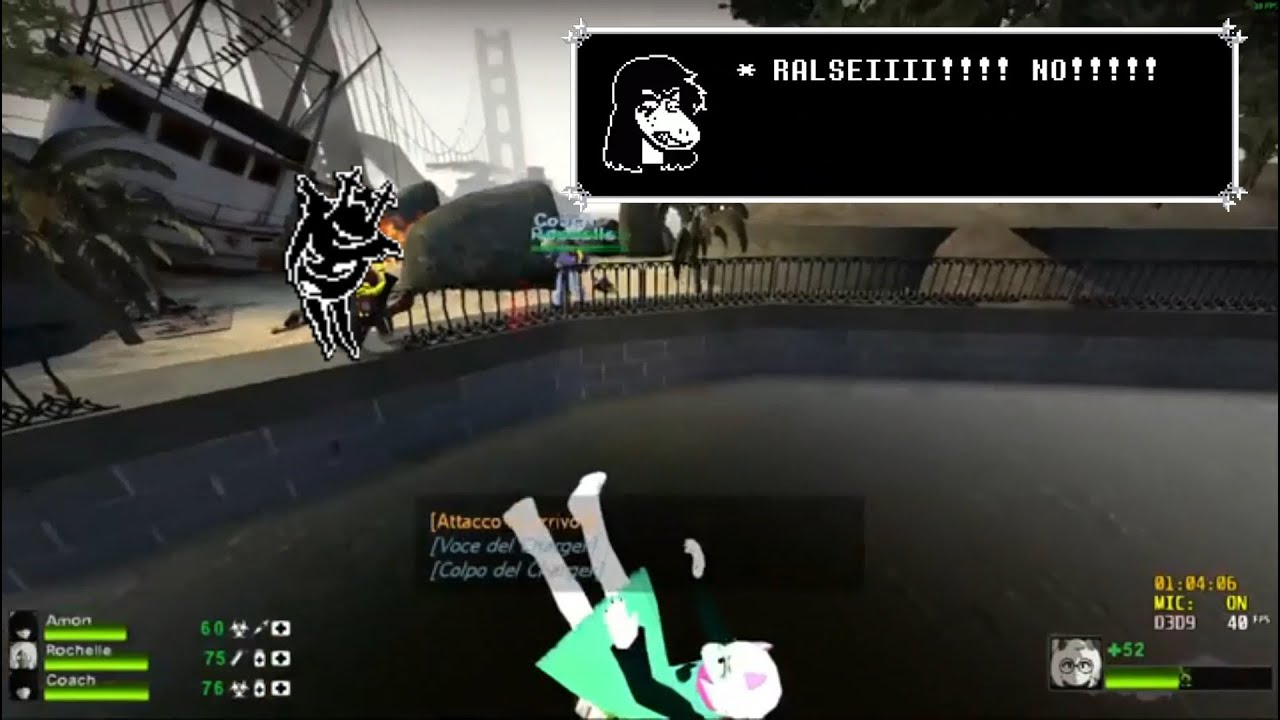 The Ralsei Experience VS The Knight! (L4D2 Funny EDIT Moment) - 