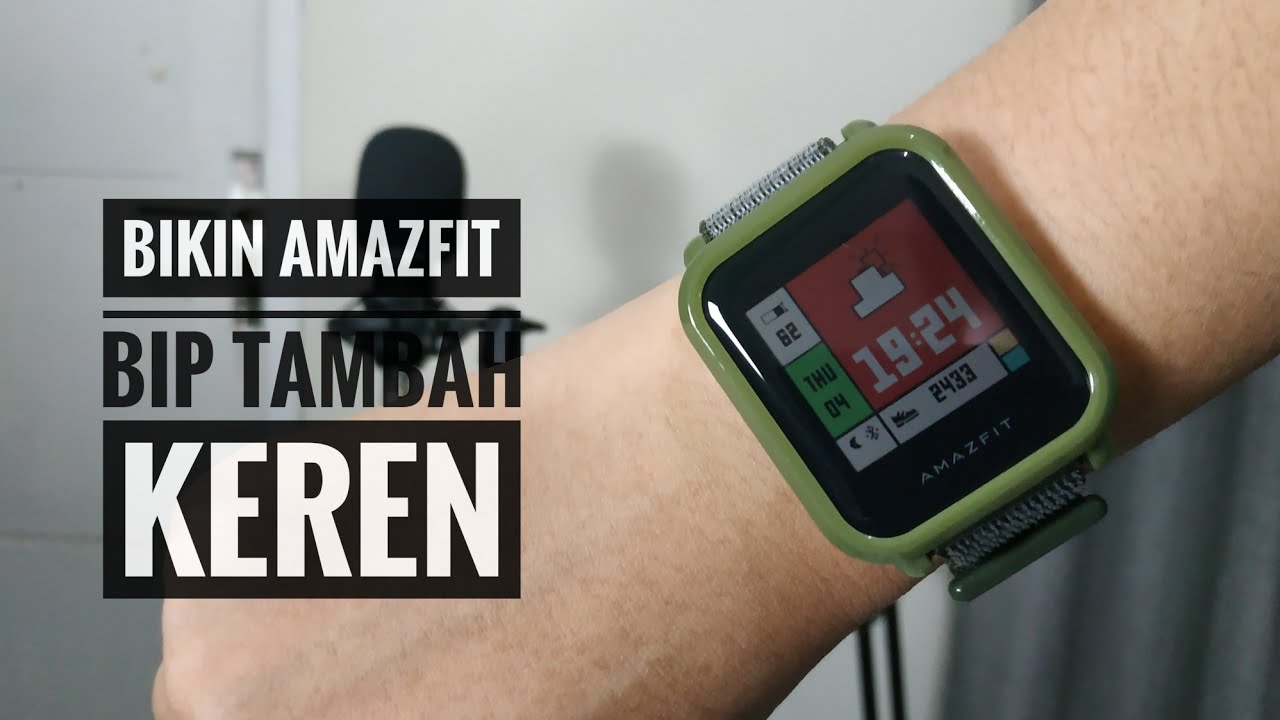 Bikin Amazfit BIP Makin Keren! | Ganti Strap dan Bumper Xiaomi Amazfit BIP