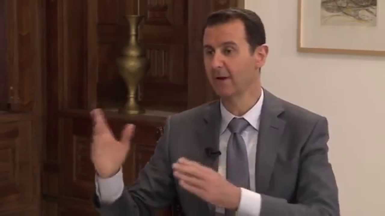 Bashar al Assad on chlorine gas and Barrel Bombs