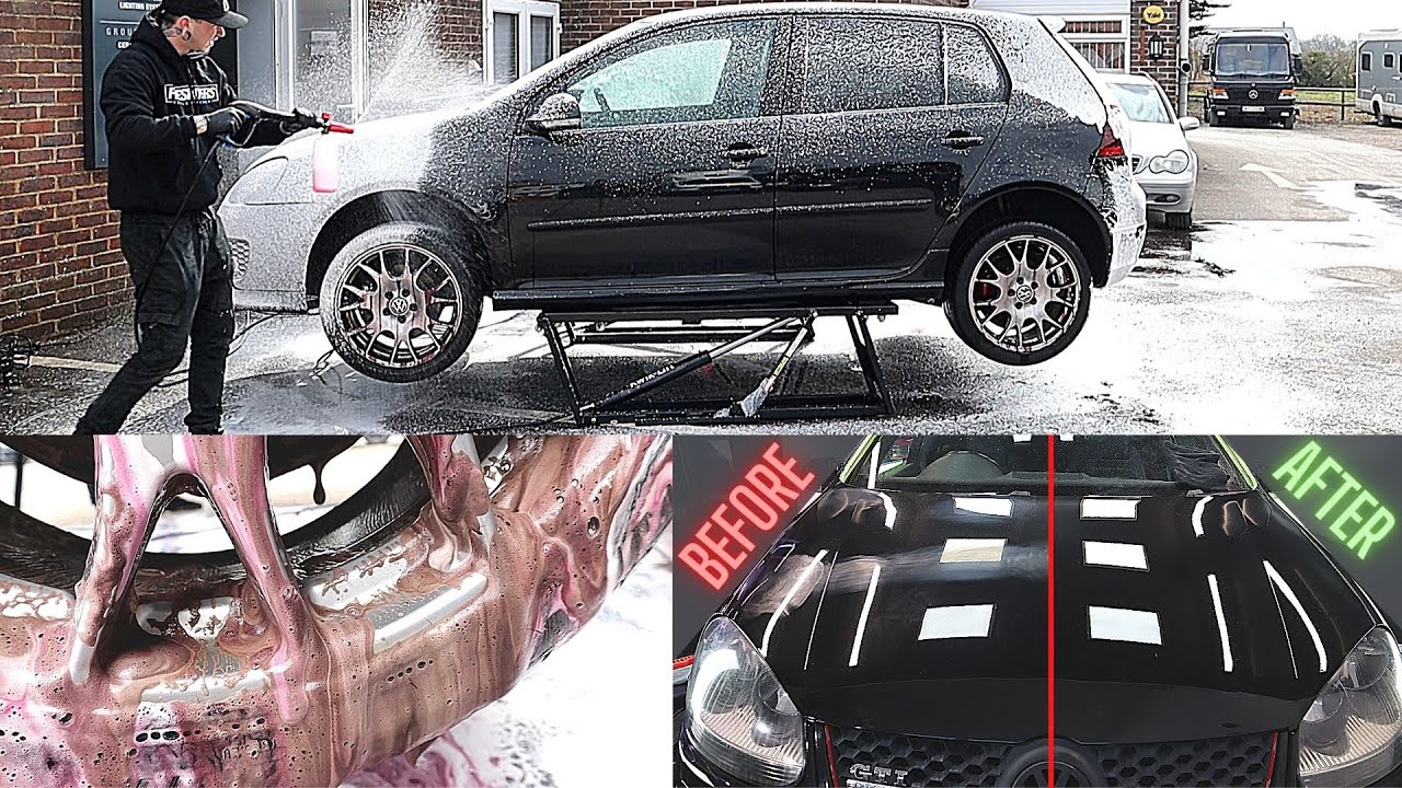 Dirty 15 Year Old VW Golf GTI Deep Clean and Full Detail |  EXTREME FILTH WARNING!!!