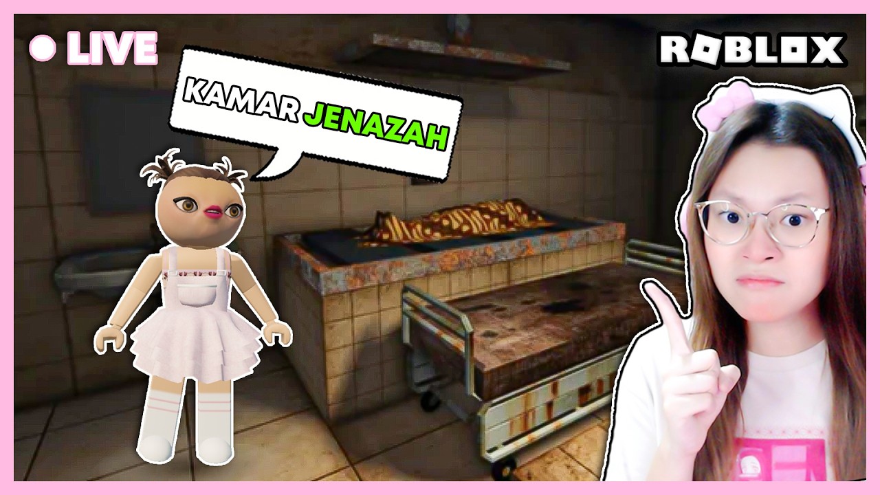 JADI PENJAGA KAMAR MAYAT DI MALAM HARI ?!! [THE MORGUE SHIFT ROBLOX INDONESIA]