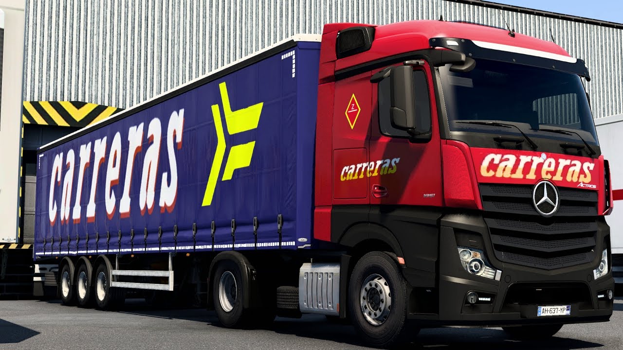 ets2 1.40 Realistic Sound Mod Mercedes-Benz Actros MP4 MP5