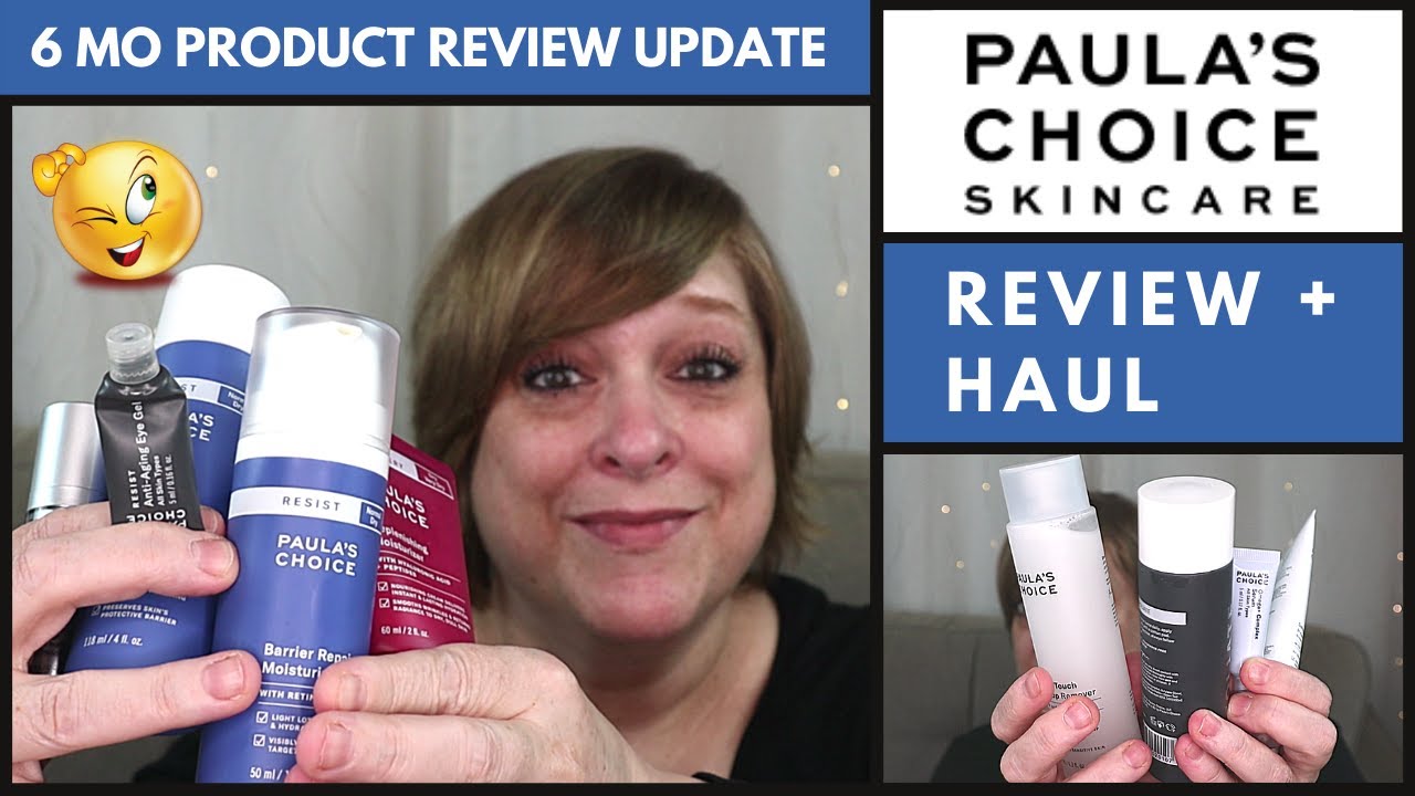 PAULA’S CHOICE PRODUCT REVIEW UPDATE + HAUL |  DRY, MATURE SKIN