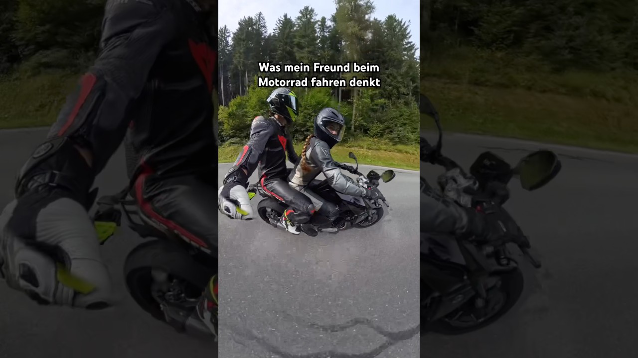 Dass er sowas denkt, h&auml;tt ich nicht erwartet?! 😬 @felix.klingler #motorrad