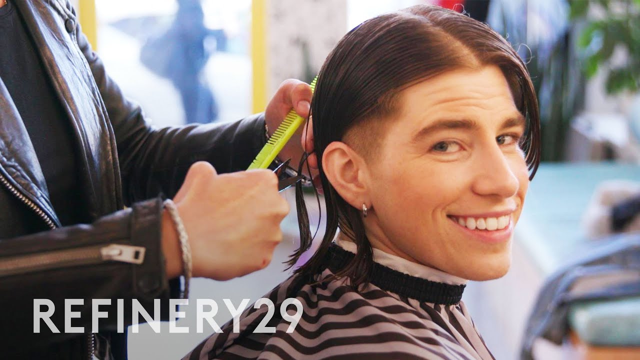Я сделала стрижку, подтверждающую гендерную идентичность 🏳️‍⚧️🏳️‍🌈 | Hair Me Out | Refinery29