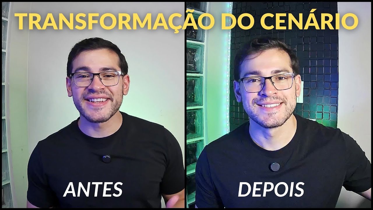 Transformei meu quarto em um ESTÚDIO (Placas 3D e LED RGB)