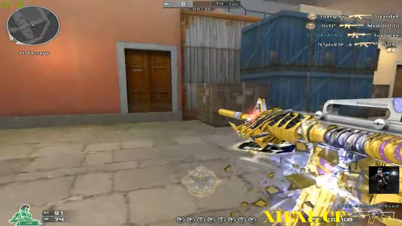CF XIEXL:M4A1-S-Imperial Beast (FFA New Greece) GamePlay