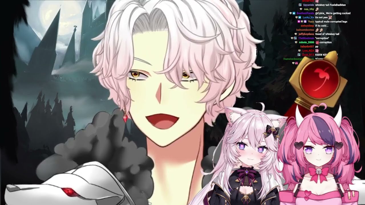Ironmouse Can't Stop Looking at Bubi's Avatar | Ironmouse, Nyanners and Lord Aethelstan