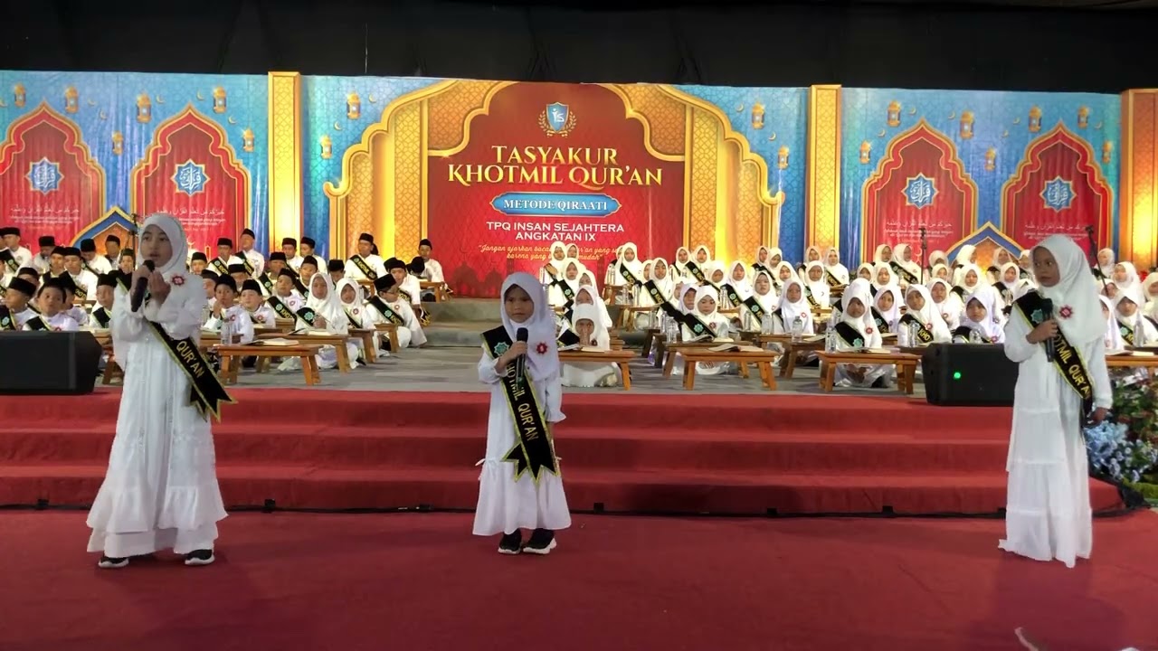 Penampilan santri khotaman khotmil Quran angkatan 9 - Aku ingin jadi hafidz Quran