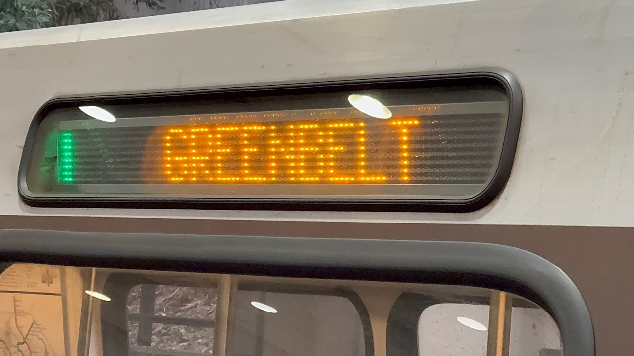 WMATA Subway: Alstom 6k Series 🟢Green Line🟢 Train from Branch Av to Greenbelt #2