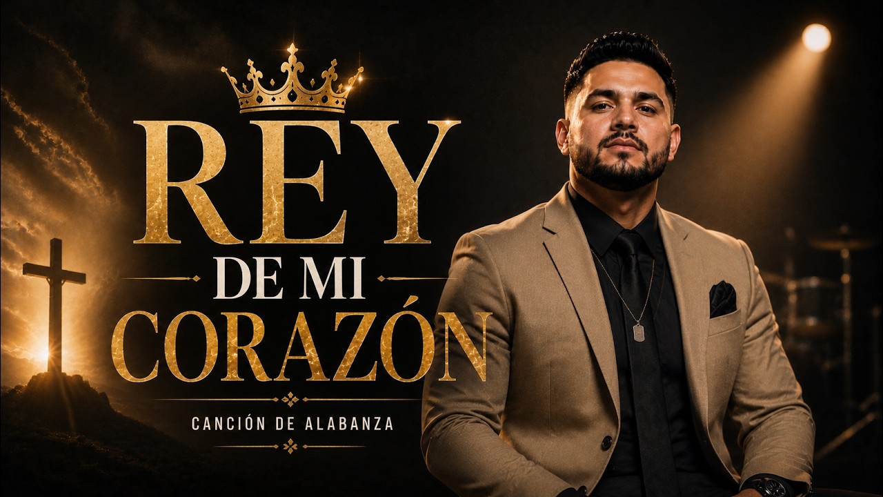 Rey de Mi Corazón | Letras Poderosas Alabanzas 2026 | Adoración Enérgica a Jesús 👑