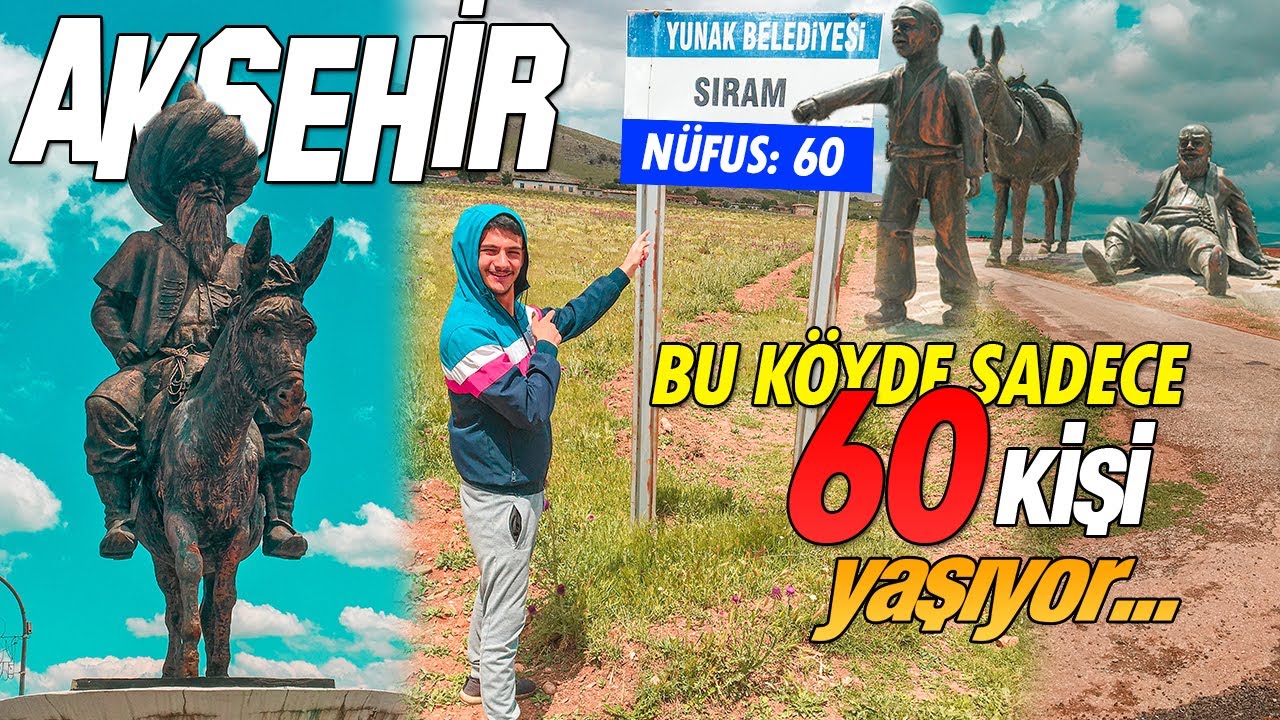 NÜFUS'U 60 OLAN KÖYÜMÜZ - AKŞEHİR - Vlog #7