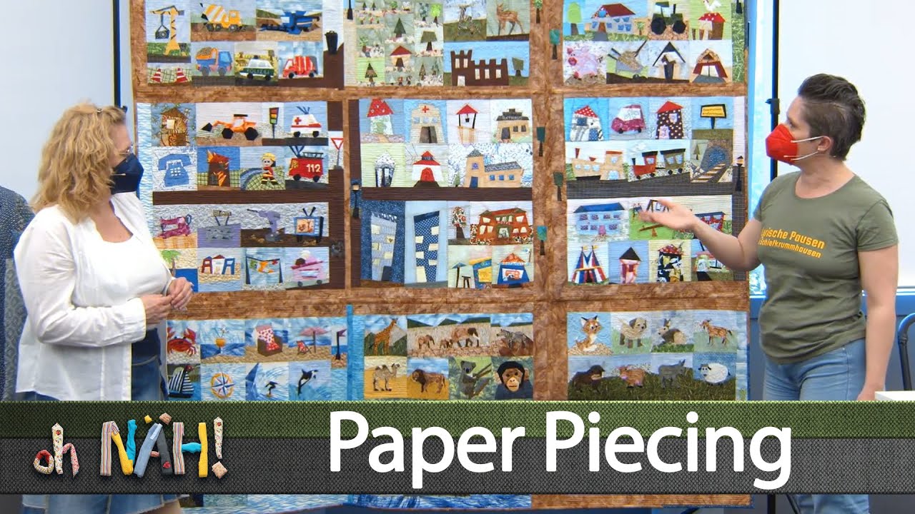 oh NÄH! – Paper Piecing (Aufz. v. 07.05.2021)