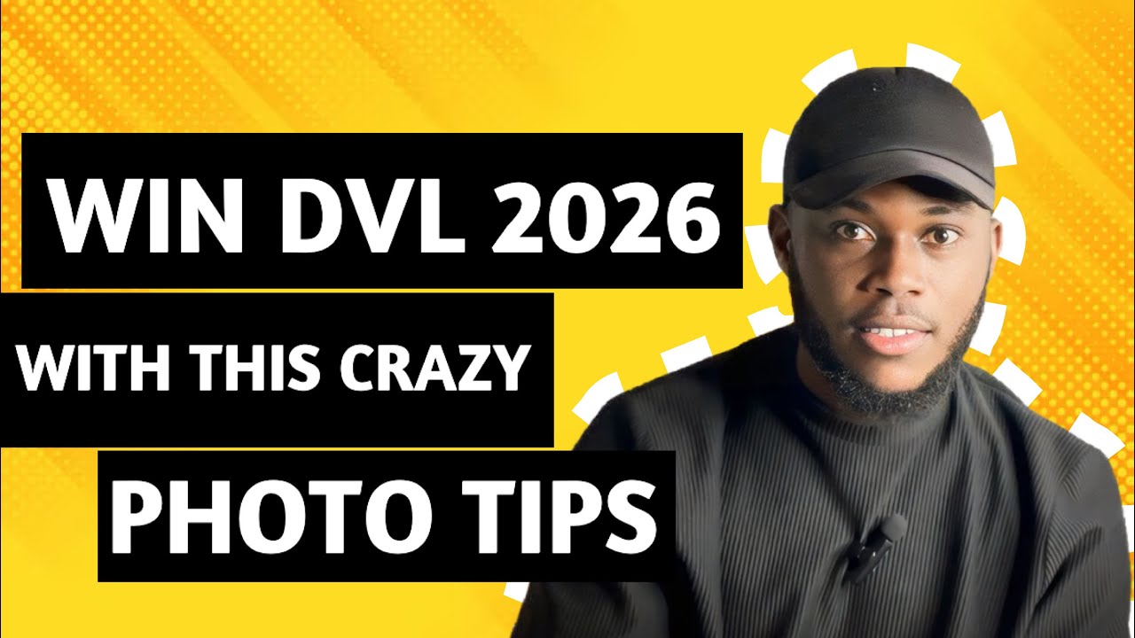 Crazy Photo Tips to Win DV Lottery 2026🔥🔥(American Lottery)