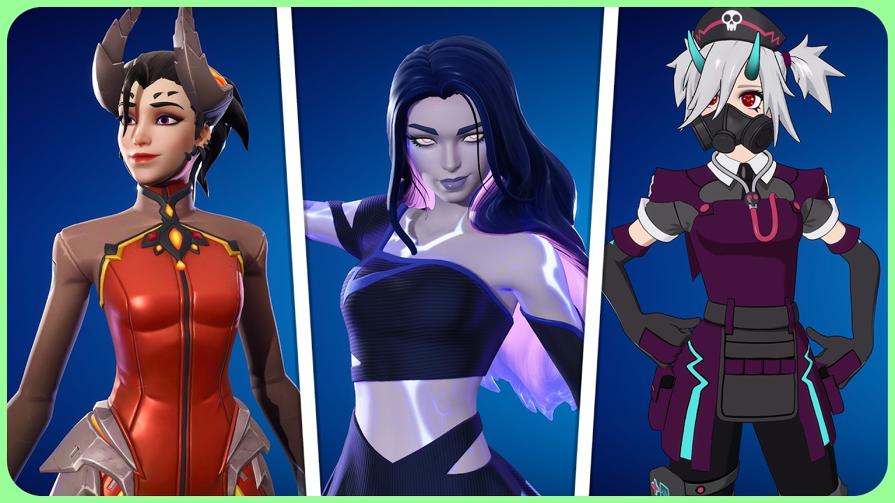ALL Cosmetics Added in Fortnite's v40.40 Update! (Mercy, Corascana, & More)