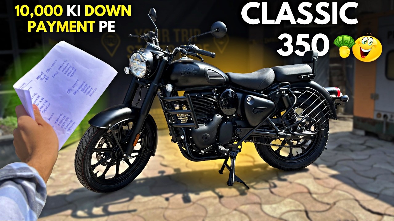 New Classic 350 2026 Price + EMI Breakdown | Minimum Down Payment