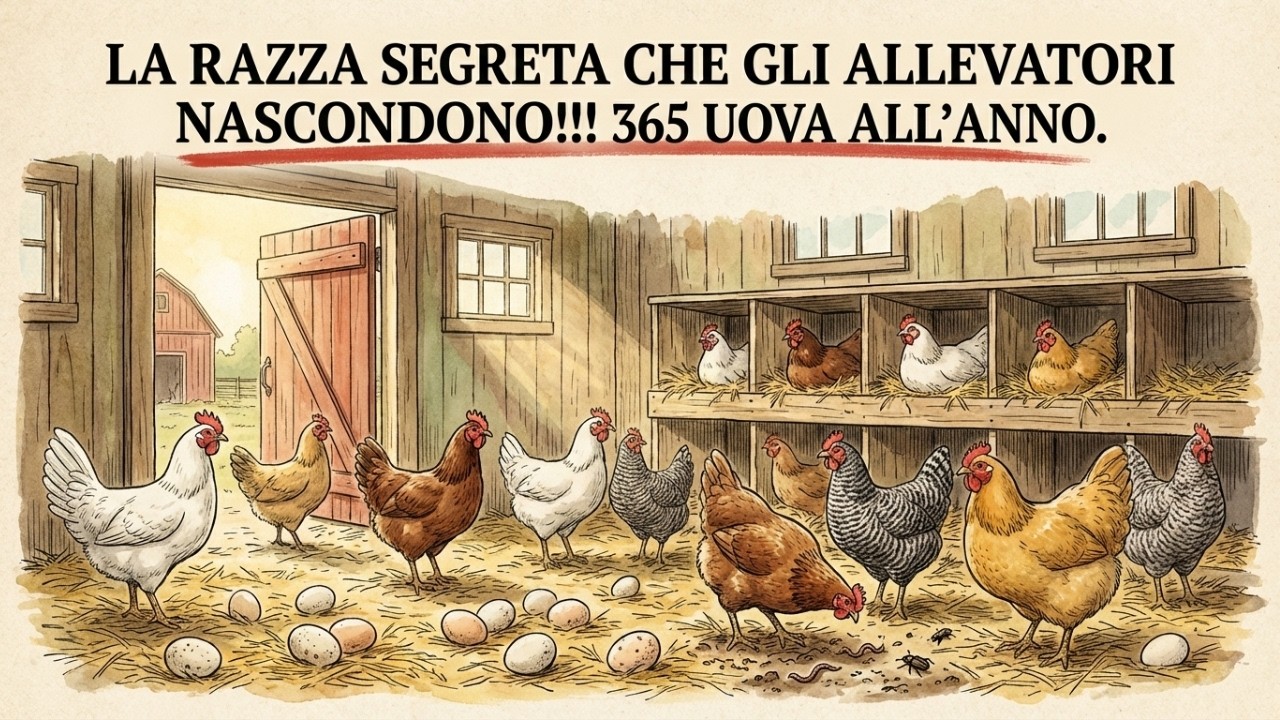 7 razze di galline che depongono così tante uova da scioccare persino gli allevatori