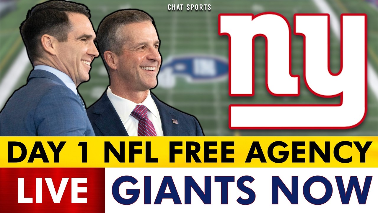 Giants Free Agency LIVE: 2026 NFL Free Agency Tracker + NY Giants Rumors & NFL News | Day 1